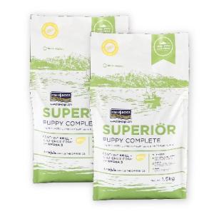 フィッシュ４ドッグ  スーペリア パピー　3kg（1.5kg×2）　