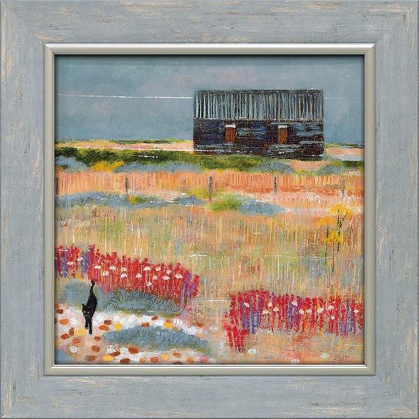 絵画　インテリア　おしゃれ　アートフレーム　アウトレット　アンナ ウィルソン「シーダイドストロール」...