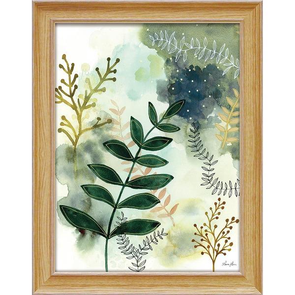絵画　インテリア　おしゃれ　アートフレーム　アウトレット　ローラ ホーン 「ウッドランド ウォーク」...
