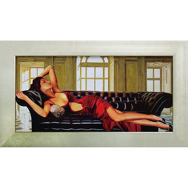 絵画　インテリア　おしゃれ　アートフレーム　アウトレット　ピエールベンソン「ディバイン」額付き　壁掛...