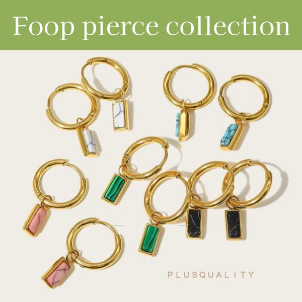 フープ ピアス サージカルステンレス 金属アレルギー対応 18金 18k ピンク ステンレス 小さい...