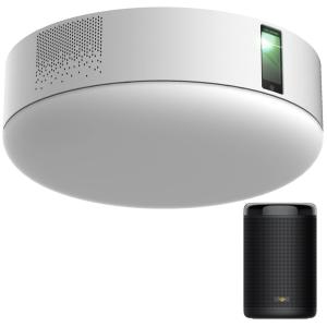 popIn Aladdin SE & Remoless ポップインアラジン リモレス プロジェクター スマート音声リモコン 照明 LEDシーリングライト スピーカー フルHD