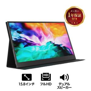 Sculptor 15.8インチモバイルモニター M158FA FHD1080P ゲーム