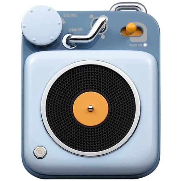 ミューゼン ボタン button スカイブルー Bluetoothスピーカー ワイヤレススピーカー ...