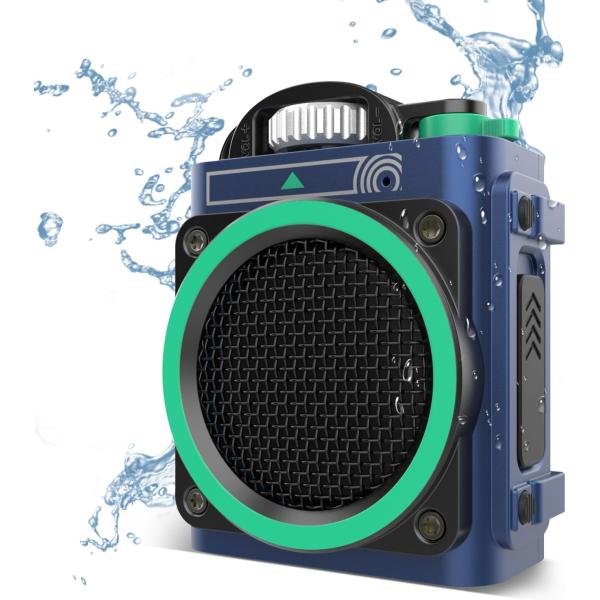 ミューゼン ワイルド ゴー wild go ブルー Bluetoothスピーカー ワイヤレススピーカ...