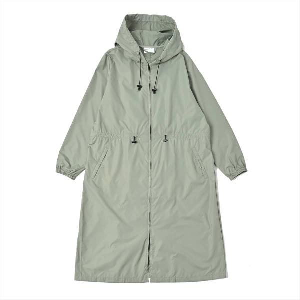 ニフティカラーズ ピーチドロップジップロングレインコート カーキ 6043KH レディース メンズ ...