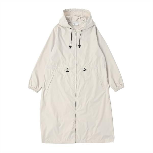 ニフティカラーズ ピーチドロップジップロングレインコート サンド 6043SD レディース メンズ ...