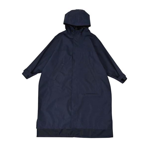 ニフティカラーズ ドルマンレインコート ネイビー 60511/6051NV レディース メンズ 丈長...