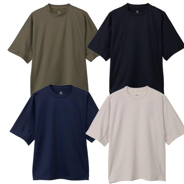 チャンピオン リカバリーウェア ショートスリーブTシャツ C3-CS390 血行促進 疲労軽減 筋肉...