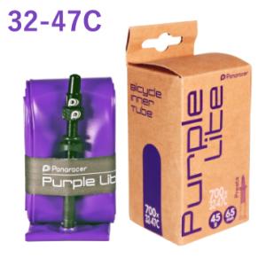 パナレーサー Panaracer パープルライト TPUチューブ 700×32~47C 仏式 65/...