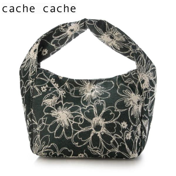 アソート柄ワンハンドルバッグ 01-00-80190 カシュカシュ cache cache 花柄 ボ...