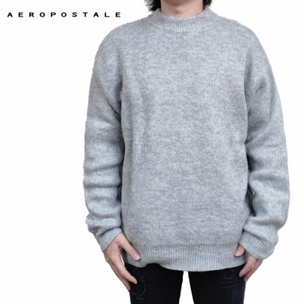 丸首セーター アクリル シャギー モヘヤ タッチ 23522270 AEROPOSTALE エアロポ...