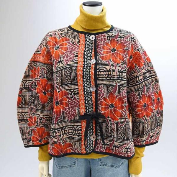 ラリーキルトジャケット 一点もの 25s710 東京かんかん NATIVE WORKS パイピング ...