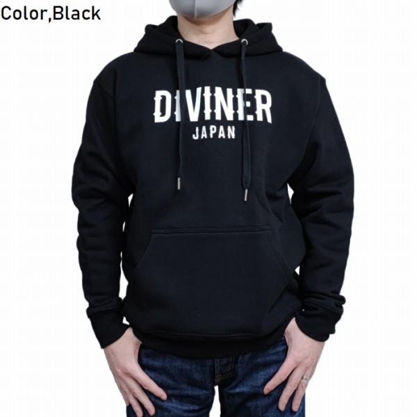 パーカー サークルスカル 裏毛 プルパーカー DIVINERJAPAN 61521 DIVINER ...