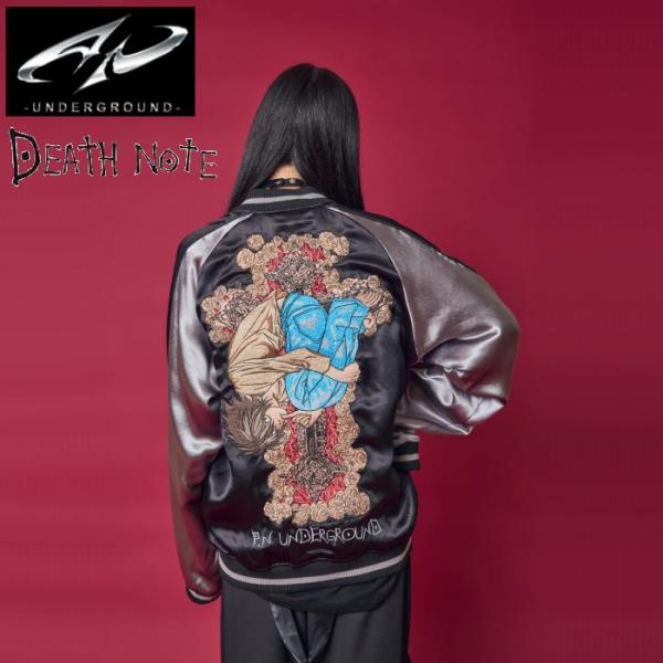 スカジャン エル エル＝ローライト リバーシブル 744121 UNDERGROUND アンダーグラ...