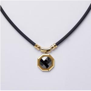 ネックレス ネオジム永久磁石 un-001-g-m レイ 磁気ループ ゴールド Mサイズ 47cm ...