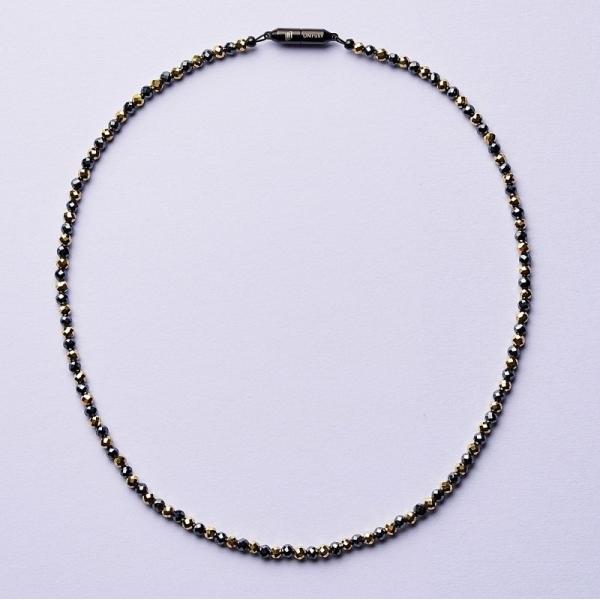 ネックレス フェライト永久磁石 un-101-m-l Luminous ルミナス ミックス Lサイズ...