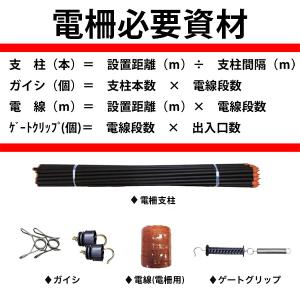電柵用ステンレスガイシ 直径11mm 25個 ...の詳細画像3