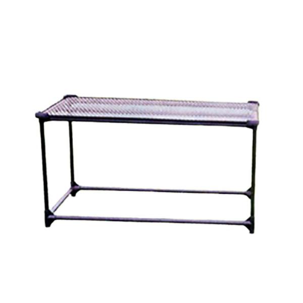 受注生産品 栽培棚 小 軽量 パイプテーブル (天面: 金網 メッシュ ) 矢崎化工 いちご 高設栽...