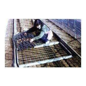 ポリポット 土詰め機 TO システムカバー ( 9cm 24ポットカゴトレー 02