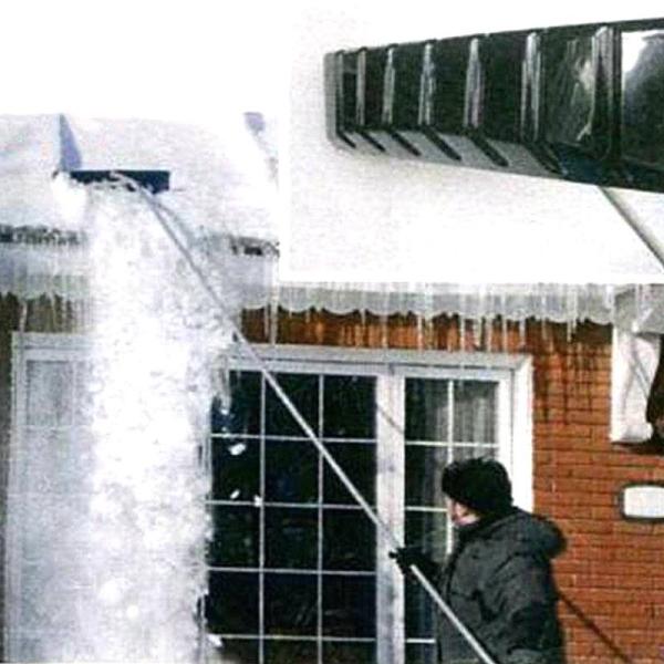 4.72m 雪落とし アルミ・ロング雪落し(480型) プラスチックヘッド 雪庇落とし 雪落とし 雪...