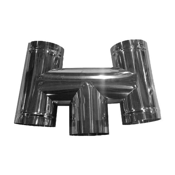 106mm H笠 ステンレス煙突 シングル T笠 イチカワ 金TD