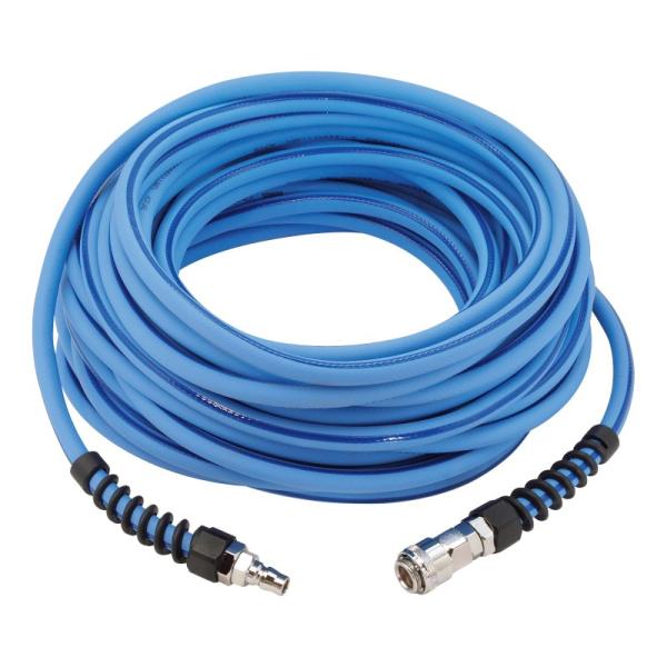 エアーコンプレッサー 用 ソフト エアーホース カプラ 付 内径 8.5mm 外径 12.5mm×2...