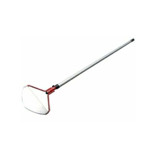 4.8m 雪ズバッ2 ステン焼入れ鋼ヘッド 雪庇落とし SO-1015 雪落とし アルミパイプ伸縮ロ...