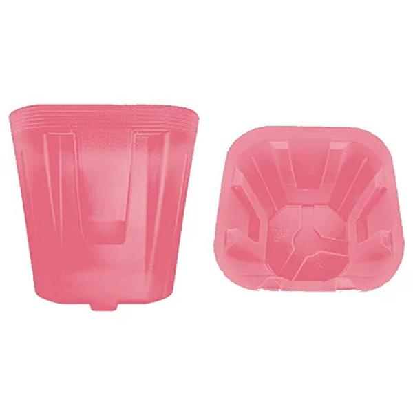 24結 160枚 ラベル挿し連結ポット AC-90-24L 育苗 9cm ピンク 国産 アンドウケミ...