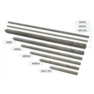 10本 プラ丸杭 WB35L 35×2100mm ウE 代引不可 個人宅配送不可 北海道不可