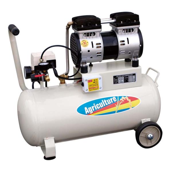 静音 オイルレスエアコンプレッサ AG-1030SOL タンク容量30L パオック 代引不可