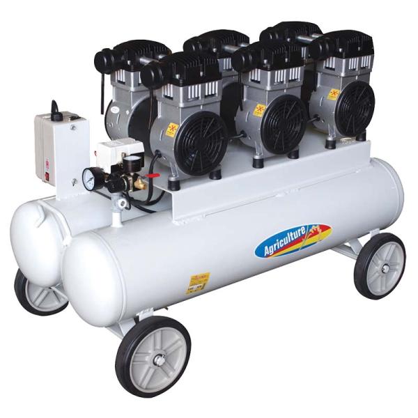 静音 4.5馬力 オイルレスエアコンプレッサ AG-4578NTF タンク容量78L パオック 代引...