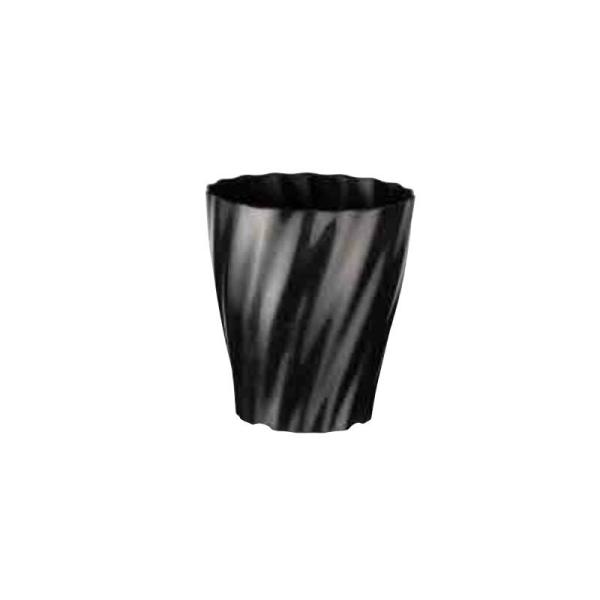 210個 #1661 Twistシリーズ Twist ロング 5寸 ブラック 黒 外径149mm 高...