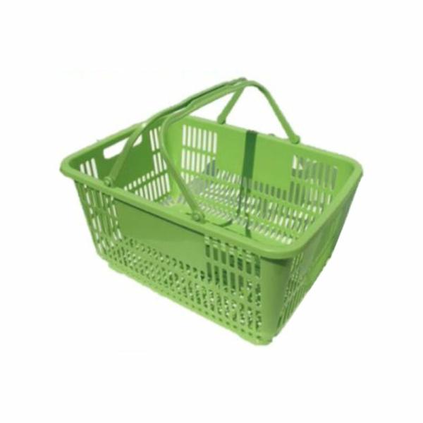 個人宅配送不可 20個 買い物かご ライトグリーン 野菜 果樹収穫 カゴ 安全興業 代引不可