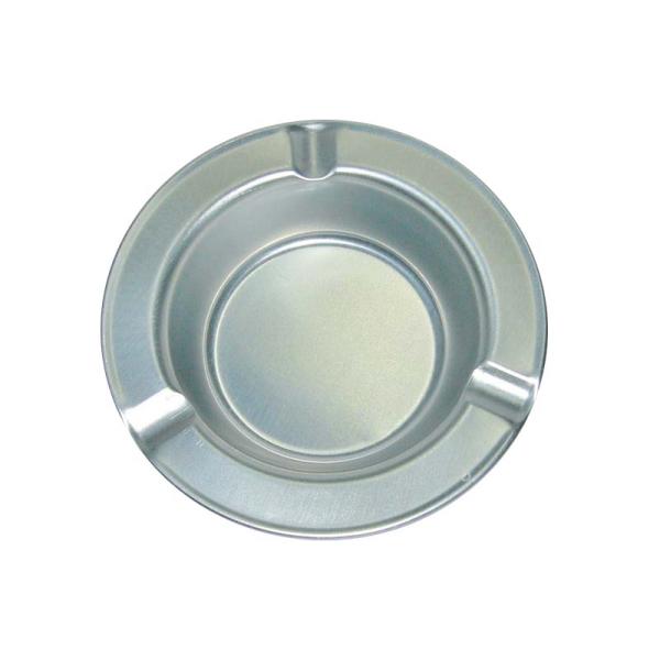 アルミ製 灰皿 シルバー 前川金属工業所 平灰皿 卓上灰皿 アルミ製品 金TD