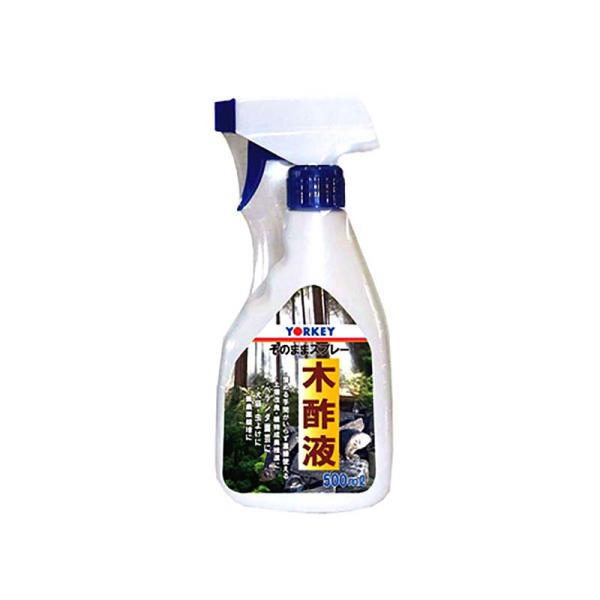 24本 木酢液そのままスプレー 500ml 虫よけ 土地改良 活力剤 活力液肥 液体肥料 ヨーキ産業...
