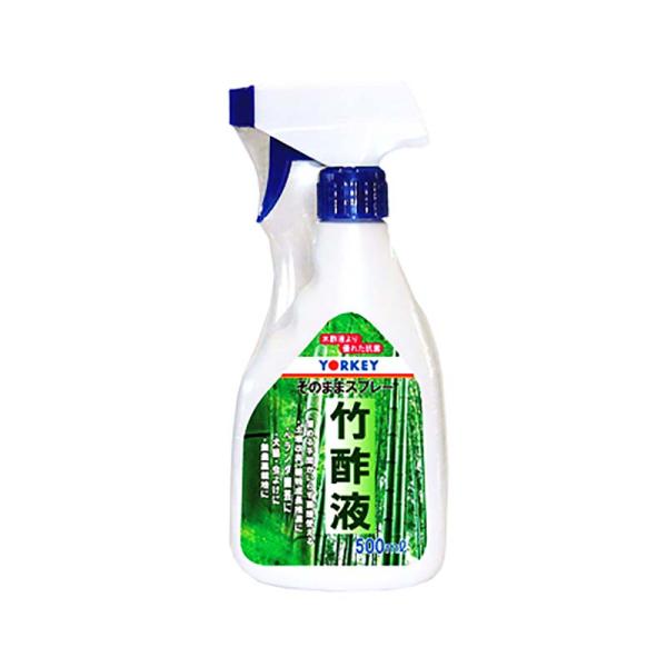 24本 竹酢液そのままスプレー 500ml 虫よけ 土地改良 活力剤 活力液肥 液体肥料 ヨーキ産業...