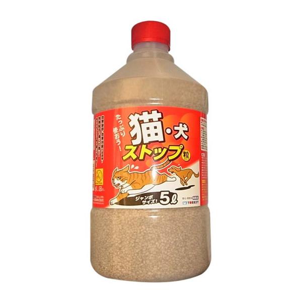 6本 猫犬ストップ 5L 退避剤 動物退避 侵入防止 ヨーキ産業 代引不可
