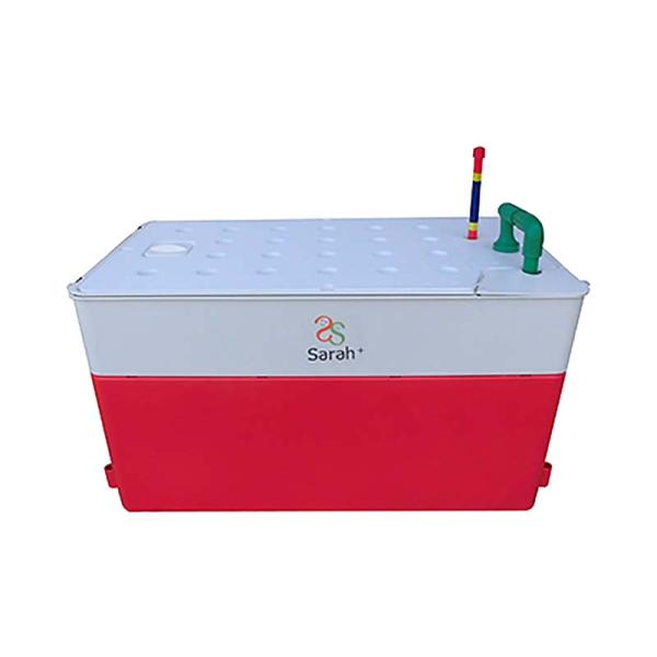 水耕栽培キット ホームハイポニカ Sarah+ (サラプラス) レッド 家庭菜園 果菜 葉もの野菜 ...