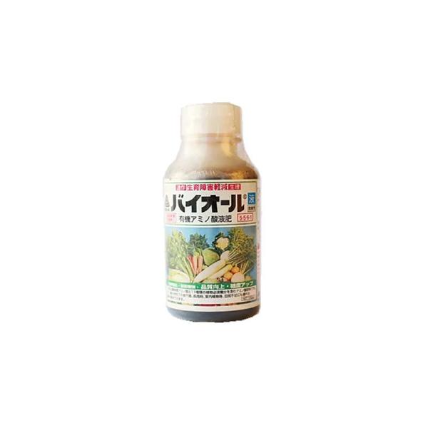 60個 有機アミノ酸葉面散布剤 バイオール液 100cc タキイ種苗 生育障害軽減 土壌環境改善 活...