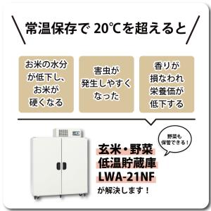 玄米野菜切替式保冷庫 アルインコ LWA-21...の詳細画像1
