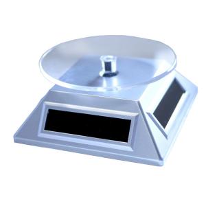 ソーラー回転台 シルバー ディスプレイ 展示用 飾り台