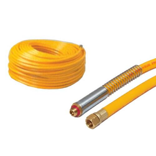 十川ゴム 動噴ホース HI-DX-3スプレーホース 4.0Mpa 8.5mm×30m 金具付 防J ...
