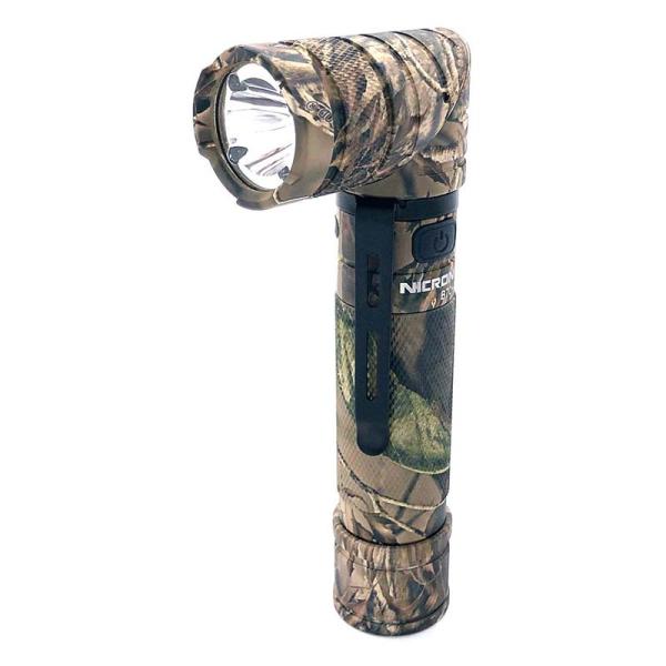 Nicron B70＋Camo Twist 首振りLEDライト 950LM 充電式 長さ160mm ...