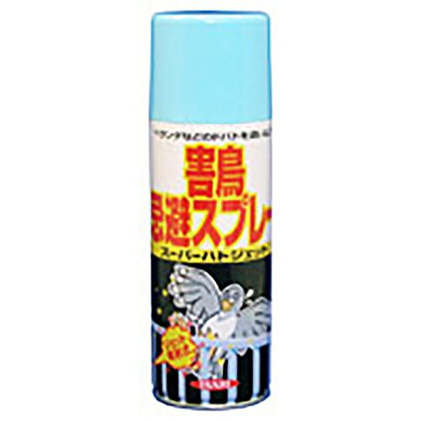 スーパーハトジェット 420ml ハト ドバト 忌避 スプレー イカリ消毒 福KD