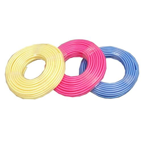 十川ゴム 動噴ホース ハイカラーホースピンク 5.0Mpa 8.5mm×40m 金具付 防J 代引不...