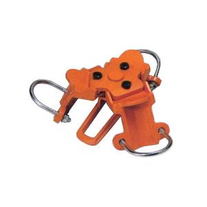 スリーエッチ 三脚ヘッド VK-20 2トン用 丸木 鉄パイプ (最小70mm〜最大90mm) 用 ...