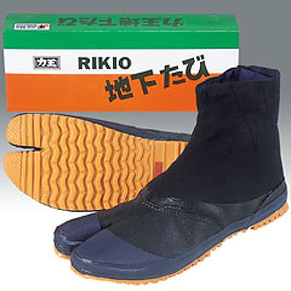 力王 実用地下足袋 JH5 5枚コハゼ 黒生地 25.0cm足袋 地下足袋 タビ たび 三カD