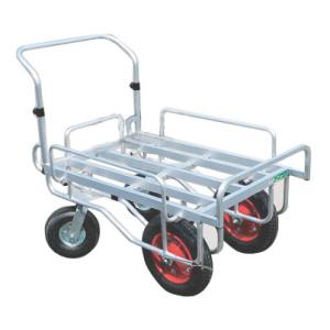 ハラックス 愛菜号 アルミ製台車 CHJ-2000 2輪自在タイプ 防J 代引不可