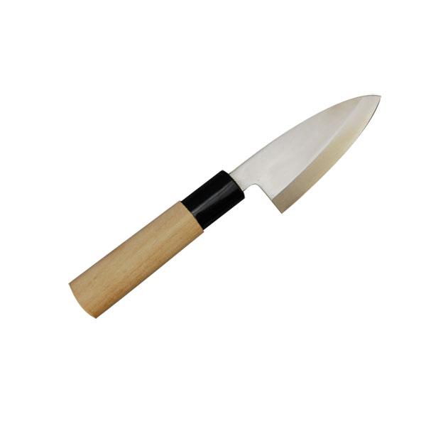 池内刃物 みきかじや村 V金10号小 出刃 包丁 No.TS114 90mm 三冨D